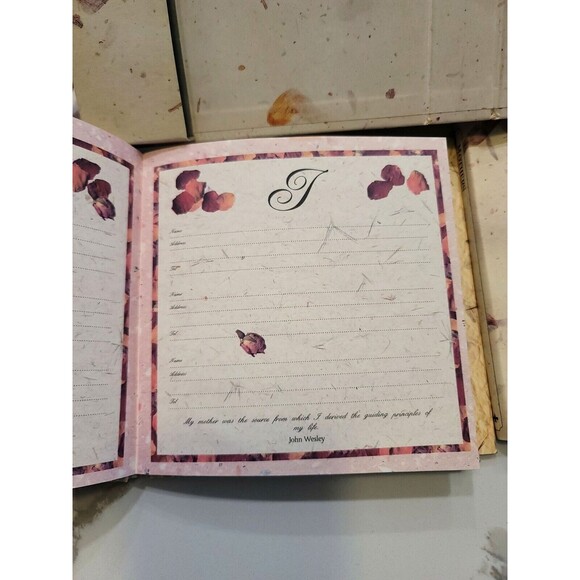 Mother's Day Christmas Gift Set Poetry Book & Address Book Vintage 1998 - Picture 6 of 12